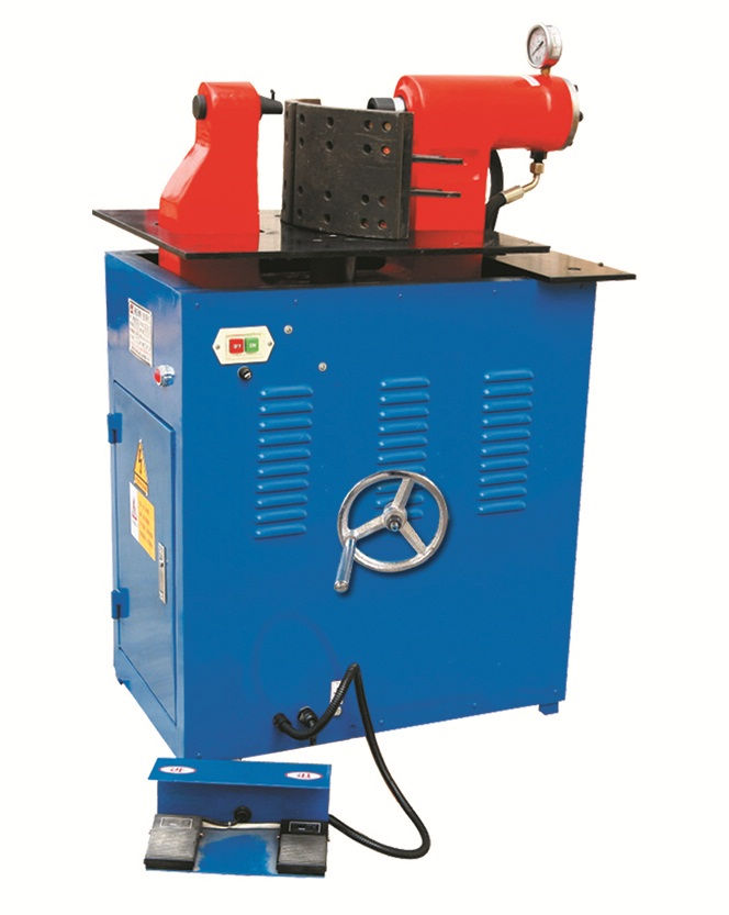 電動液(yè)壓制動蹄片投(tóu)鉚機